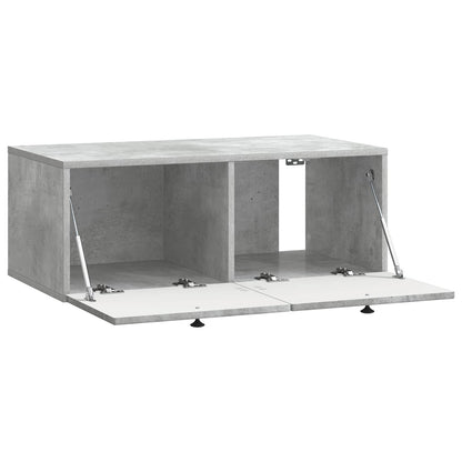vidaXL Wall-Mounted TV Cabinet Concrete Grey 78.5 x 41 x 30 cm