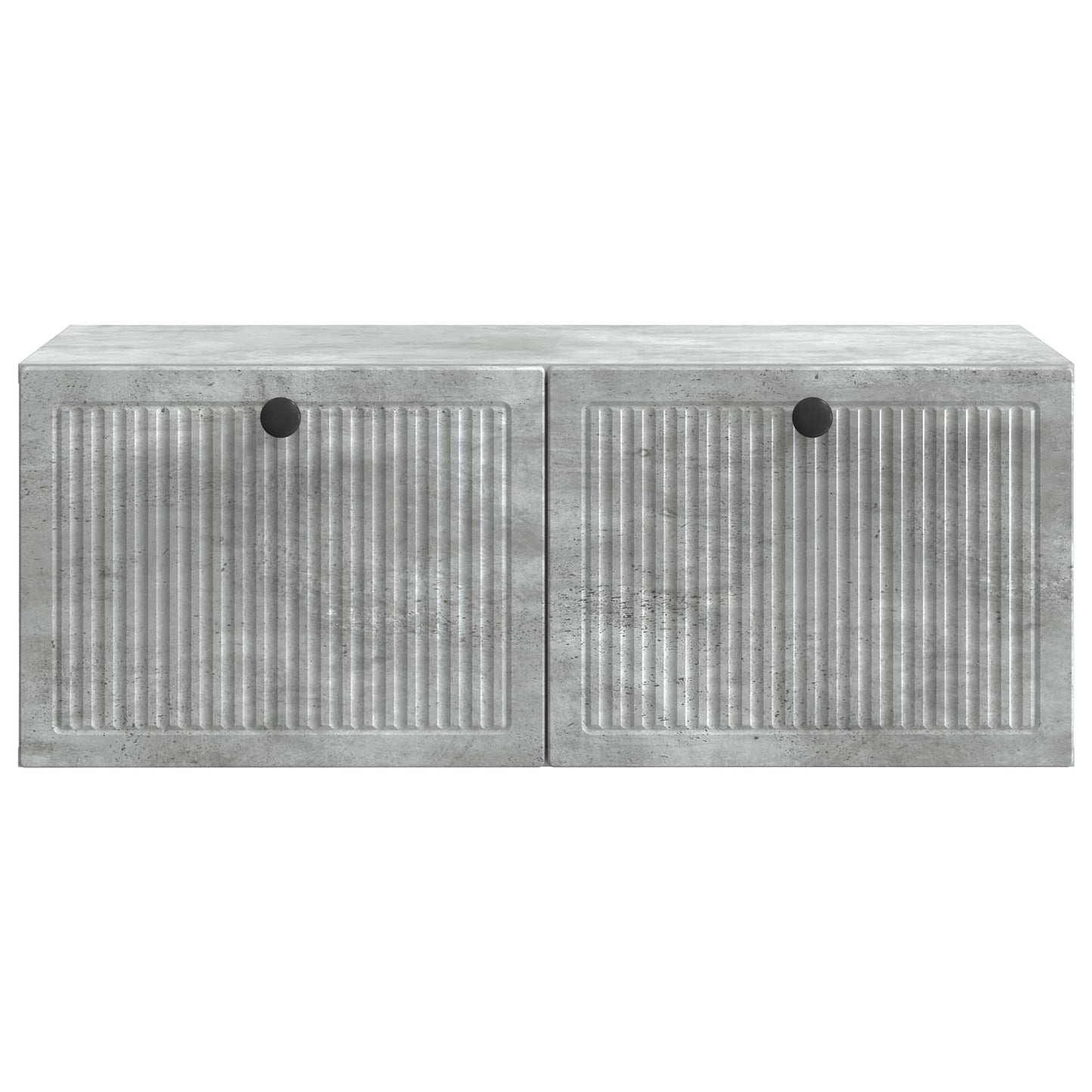 vidaXL Wall-Mounted TV Cabinet Concrete Grey 78.5 x 41 x 30 cm