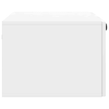 vidaXL Wall-Mounted TV Cabinet High Gloss White 78.5 x 41 x 30 cm