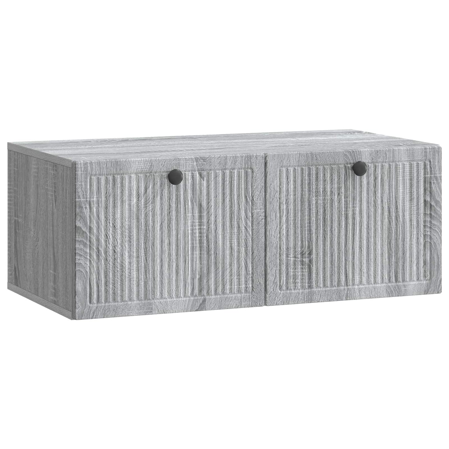 vidaXL Wall-Mounted TV Cabinet Grey Sonoma 78.5 x 41 x 30 cm