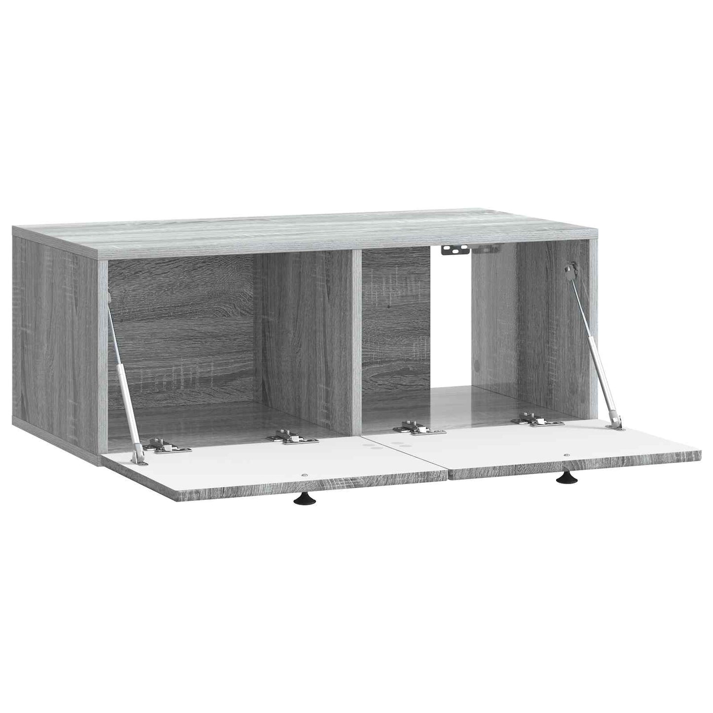 vidaXL Wall-Mounted TV Cabinet Grey Sonoma 78.5 x 41 x 30 cm