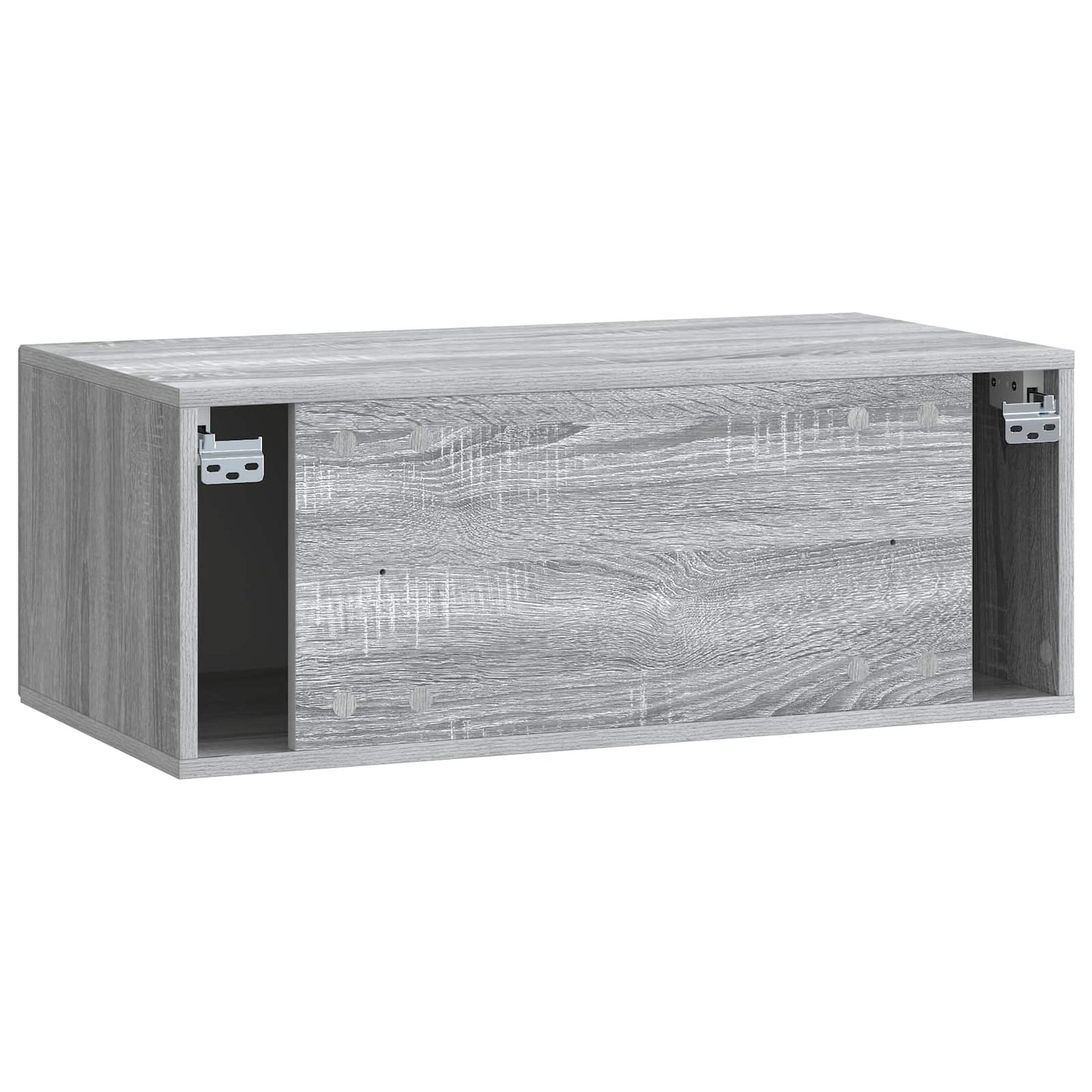 vidaXL Wall-Mounted TV Cabinet Grey Sonoma 78.5 x 41 x 30 cm