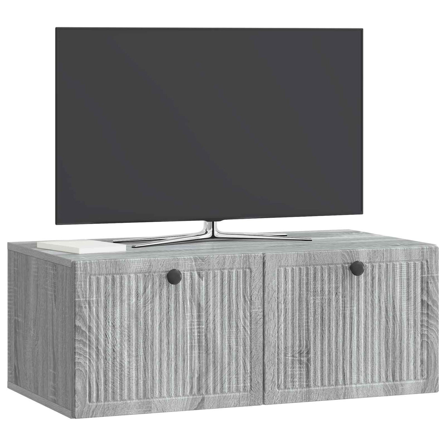 vidaXL Wall-Mounted TV Cabinet Grey Sonoma 78.5 x 41 x 30 cm
