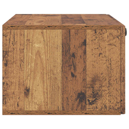 vidaXL Wall-Mounted TV Cabinet Wall-mounted Old Wood 78.5 x 41 x 30 cm