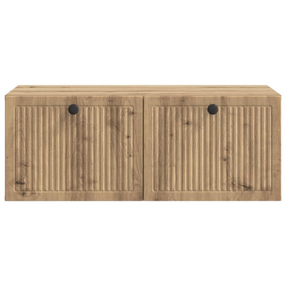 vidaXL Wall-Mounted TV Cabinet 78.5 x 41 x 30 cm Artisan Oak