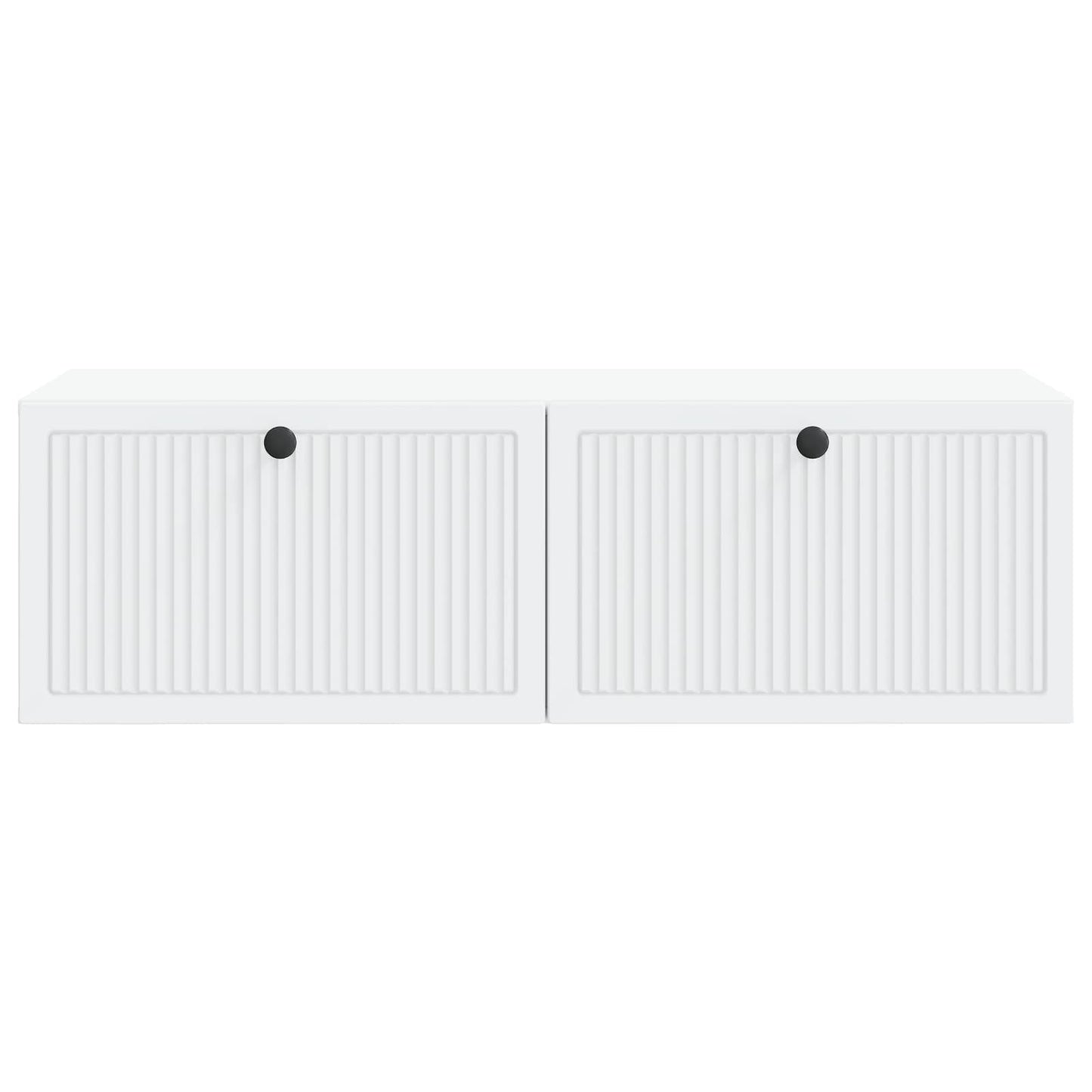 vidaXL Wall-Mounted TV Cabinet White 98 x 41 x 30 cm Engineered Wood