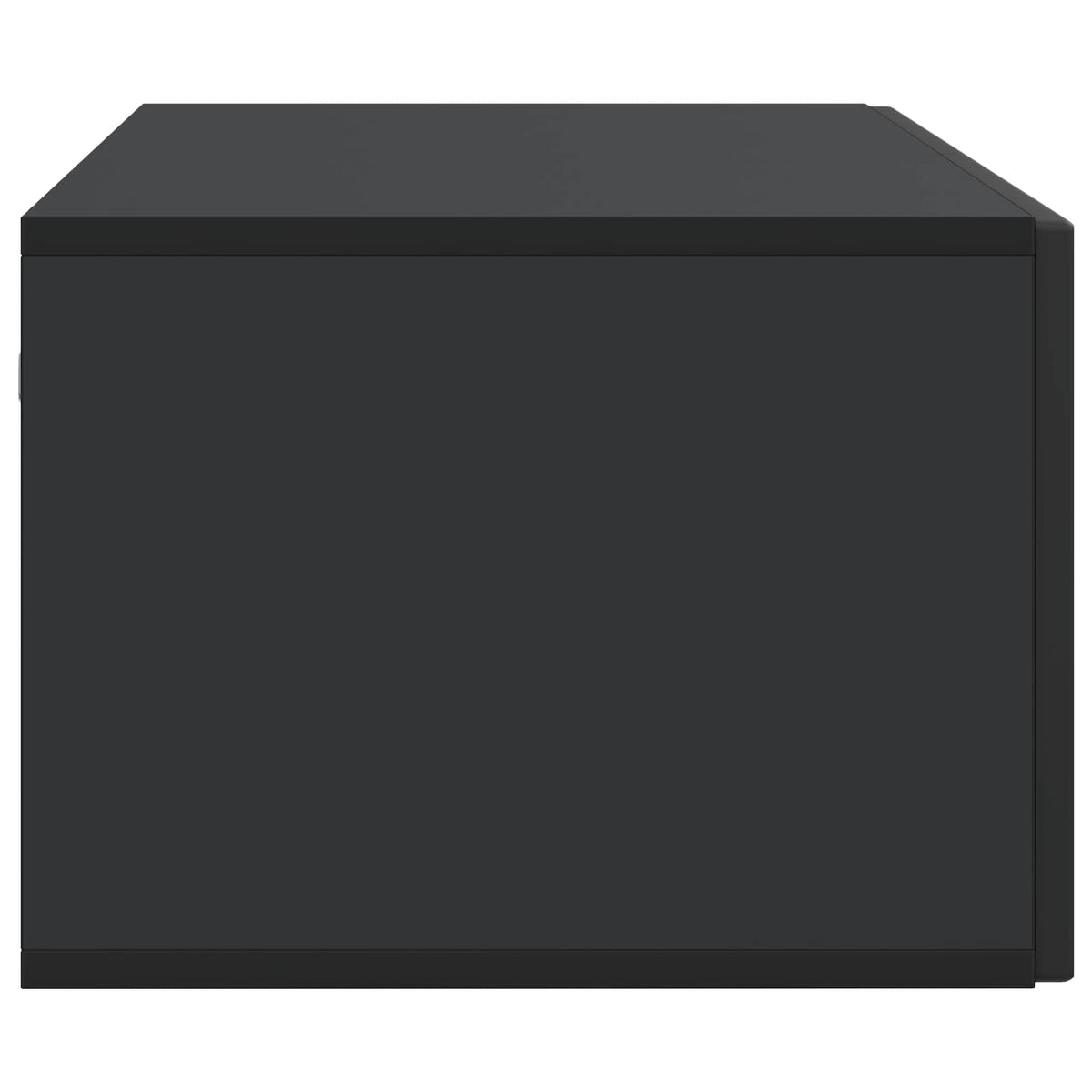 vidaXL Wall-Mounted TV Cabinet Black 98 x 41 x 30 cm Engineered Wood