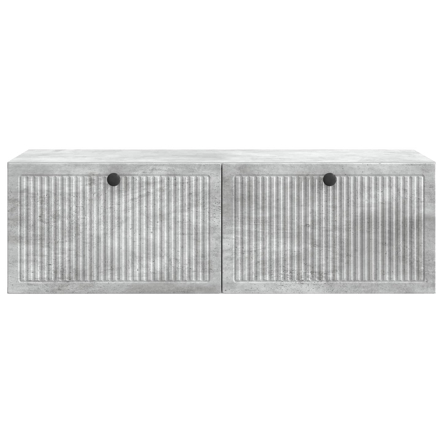 vidaXL Wall-Mounted TV Cabinet Concrete Grey 98 x 41 x 30 cm