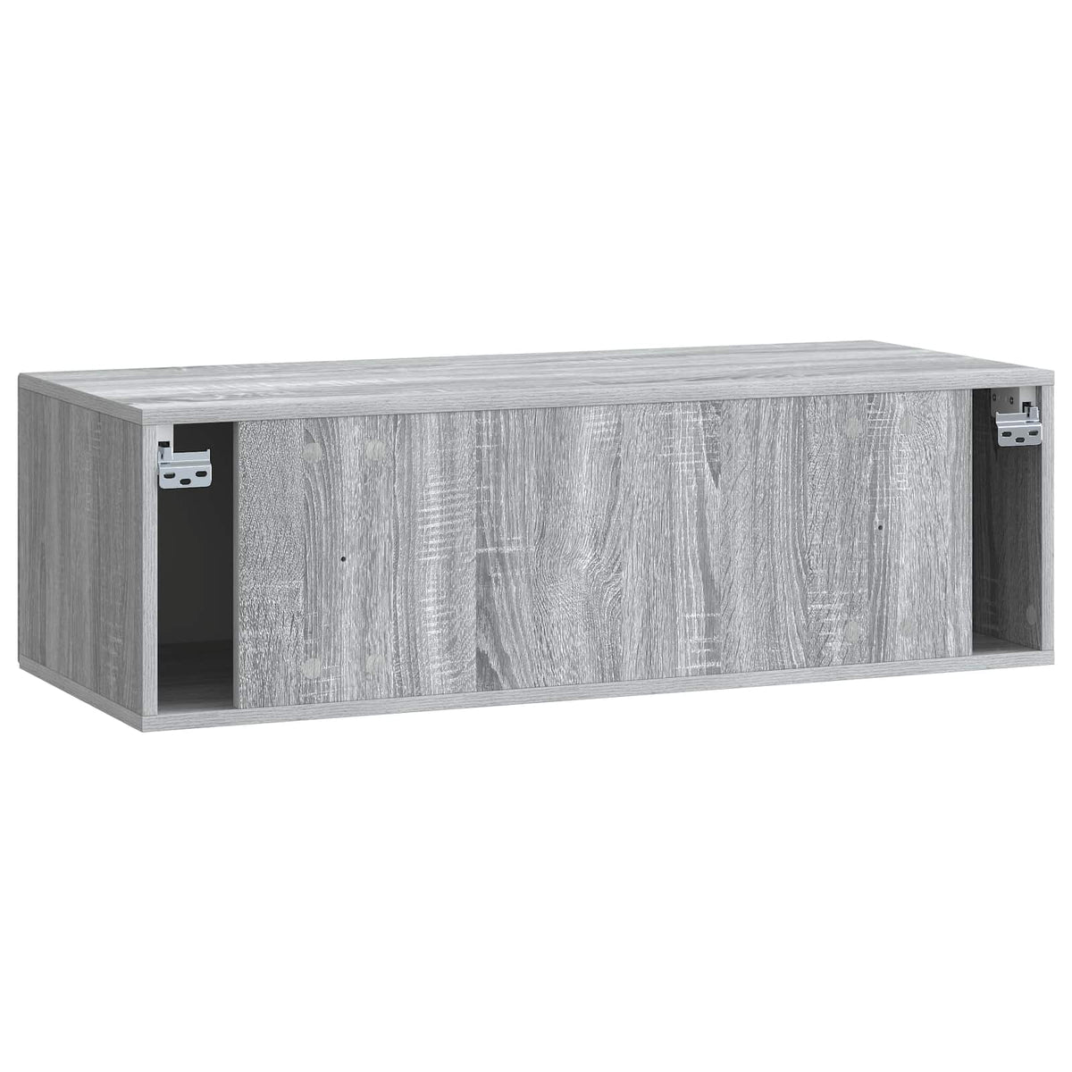 vidaXL Wall-Mounted TV Cabinet Grey Sonoma 98 x 41 x 30 cm