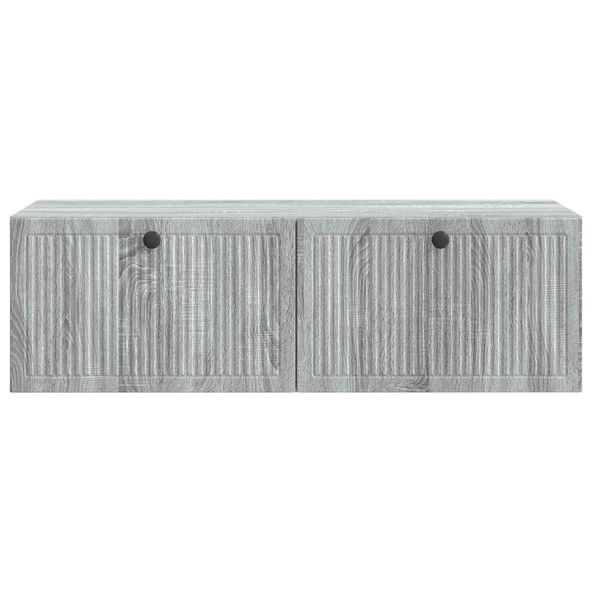 vidaXL Wall-Mounted TV Cabinet Grey Sonoma 98 x 41 x 30 cm