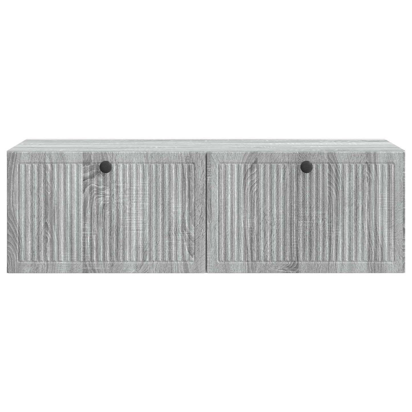 vidaXL Wall-Mounted TV Cabinet Grey Sonoma 98 x 41 x 30 cm