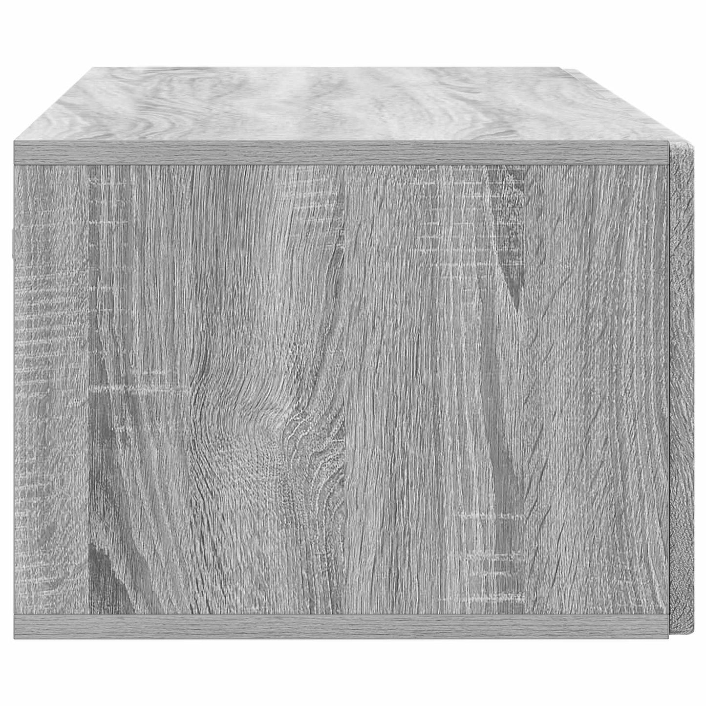 vidaXL Wall-Mounted TV Cabinet Grey Sonoma 98 x 41 x 30 cm