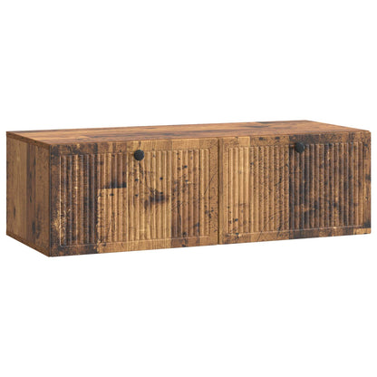 vidaXL Wall-Mounted TV Cabinet Wall-mounted Old Wood 98 x 41 x 30 cm