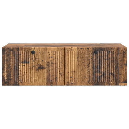 vidaXL Wall-Mounted TV Cabinet Wall-mounted Old Wood 98 x 41 x 30 cm