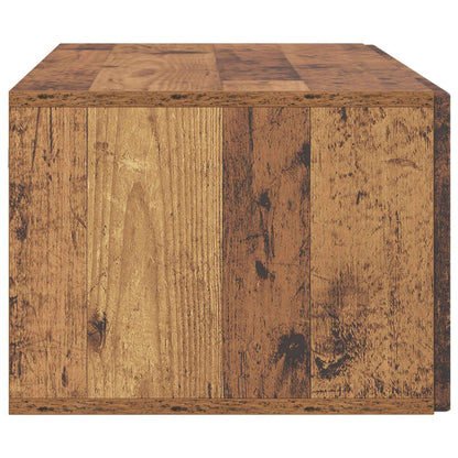 vidaXL Wall-Mounted TV Cabinet Wall-mounted Old Wood 98 x 41 x 30 cm