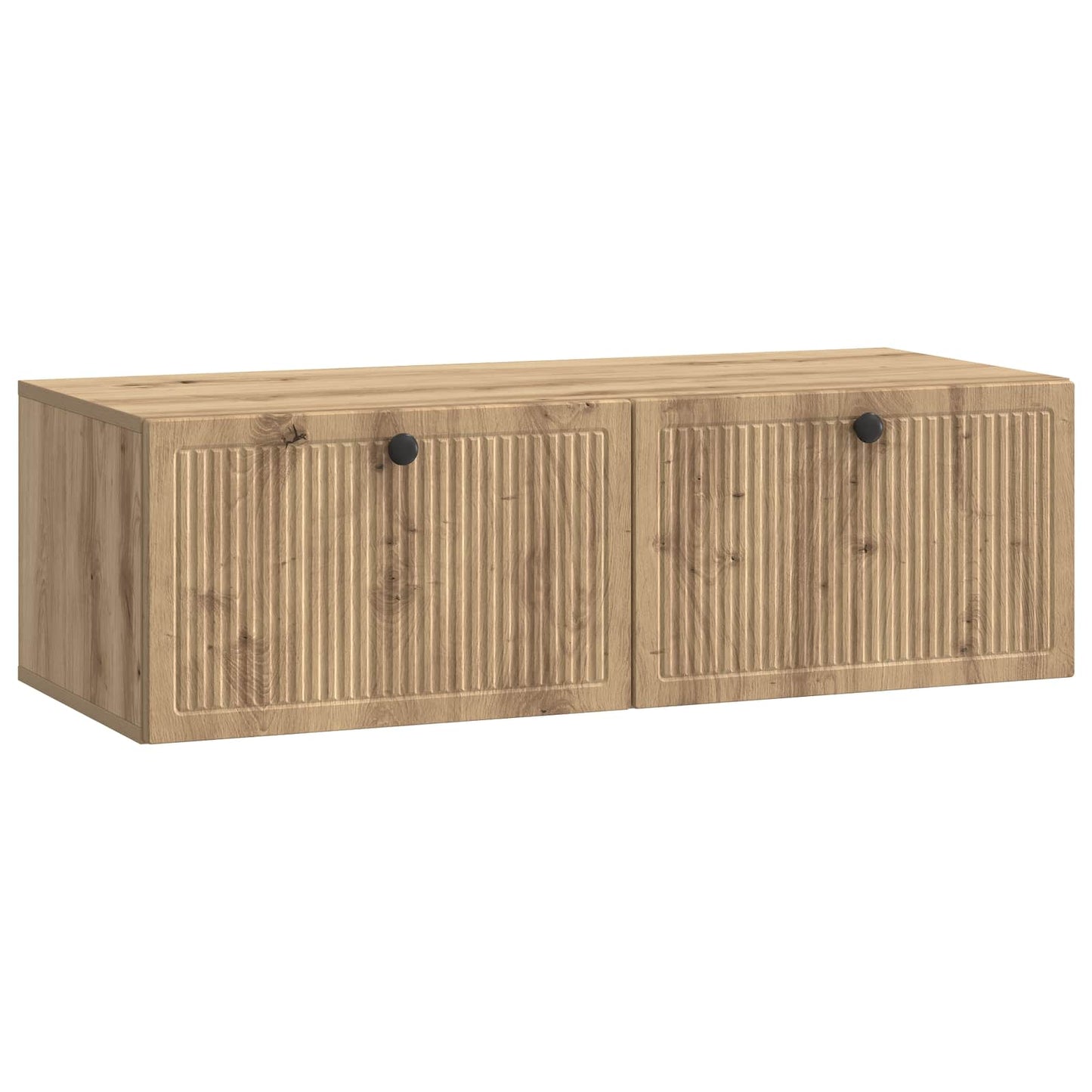 vidaXL Wall-Mounted TV Cabinet 98 x 41 x 30 cm Artisan Oak