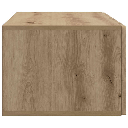 vidaXL Wall-Mounted TV Cabinet 98 x 41 x 30 cm Artisan Oak
