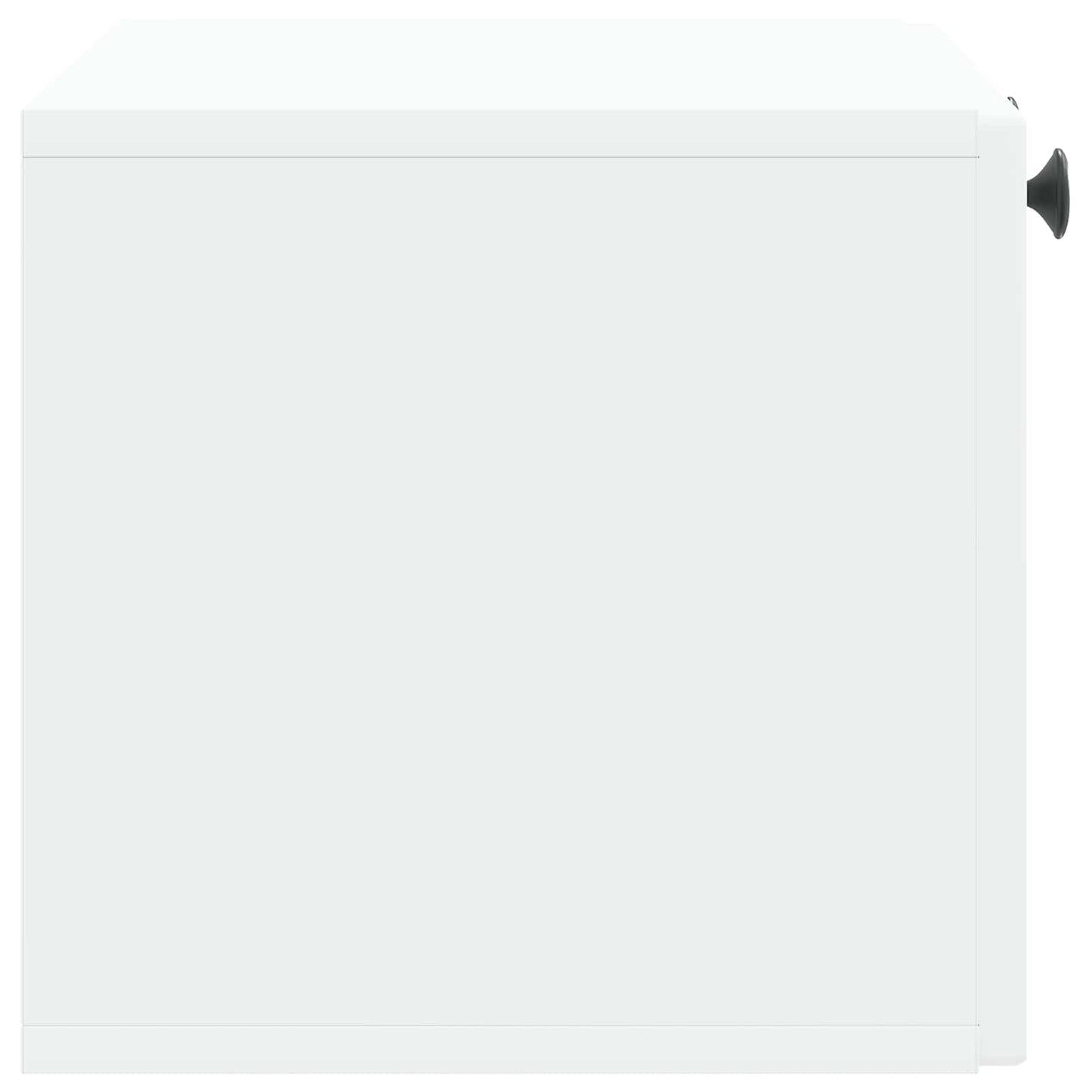 vidaXL Wall-Mounted TV Cabinet White 59.5 x 31 x 30 cm Engineered Wood