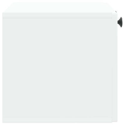 vidaXL Wall-Mounted TV Cabinet White 59.5 x 31 x 30 cm Engineered Wood