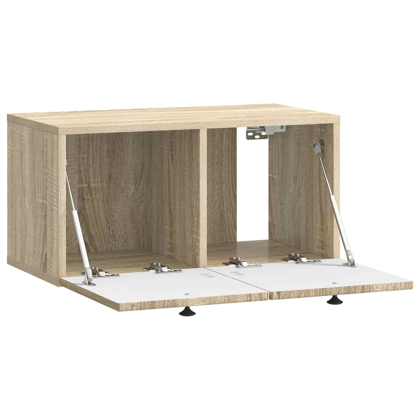vidaXL Wall-Mounted TV Cabinet Sonoma Oak 59.5 x 31 x 30 cm