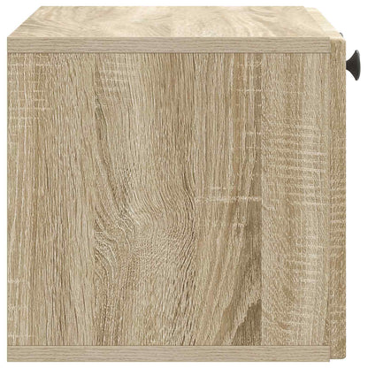 vidaXL Wall-Mounted TV Cabinet Sonoma Oak 59.5 x 31 x 30 cm