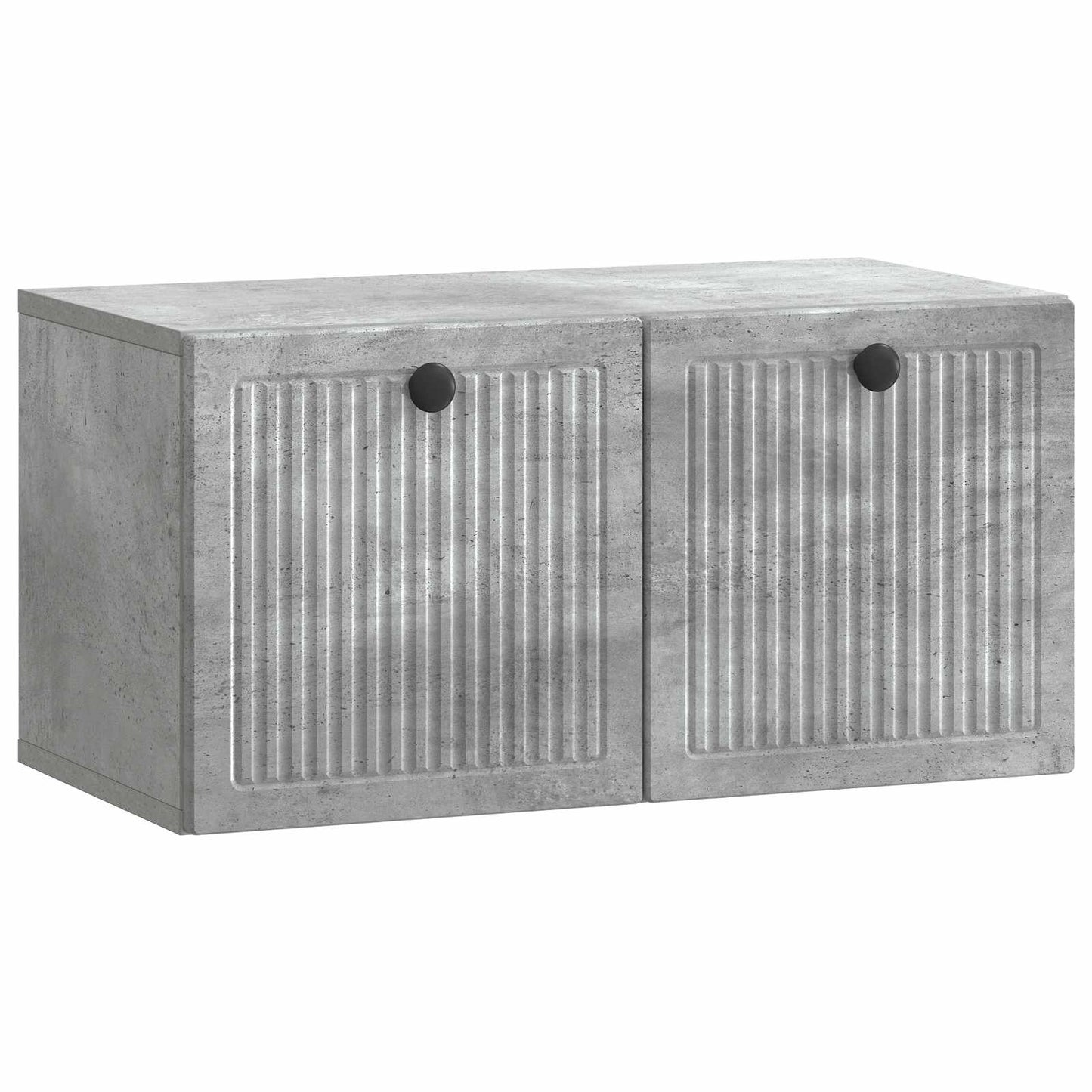 vidaXL Wall-Mounted TV Cabinet Concrete Grey 59.5 x 31 x 30 cm