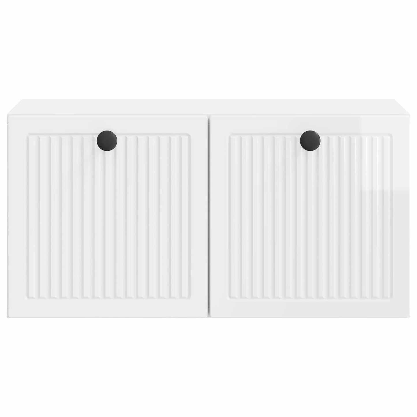 vidaXL Wall-Mounted TV Cabinet High Gloss White 59.5 x 31 x 30 cm