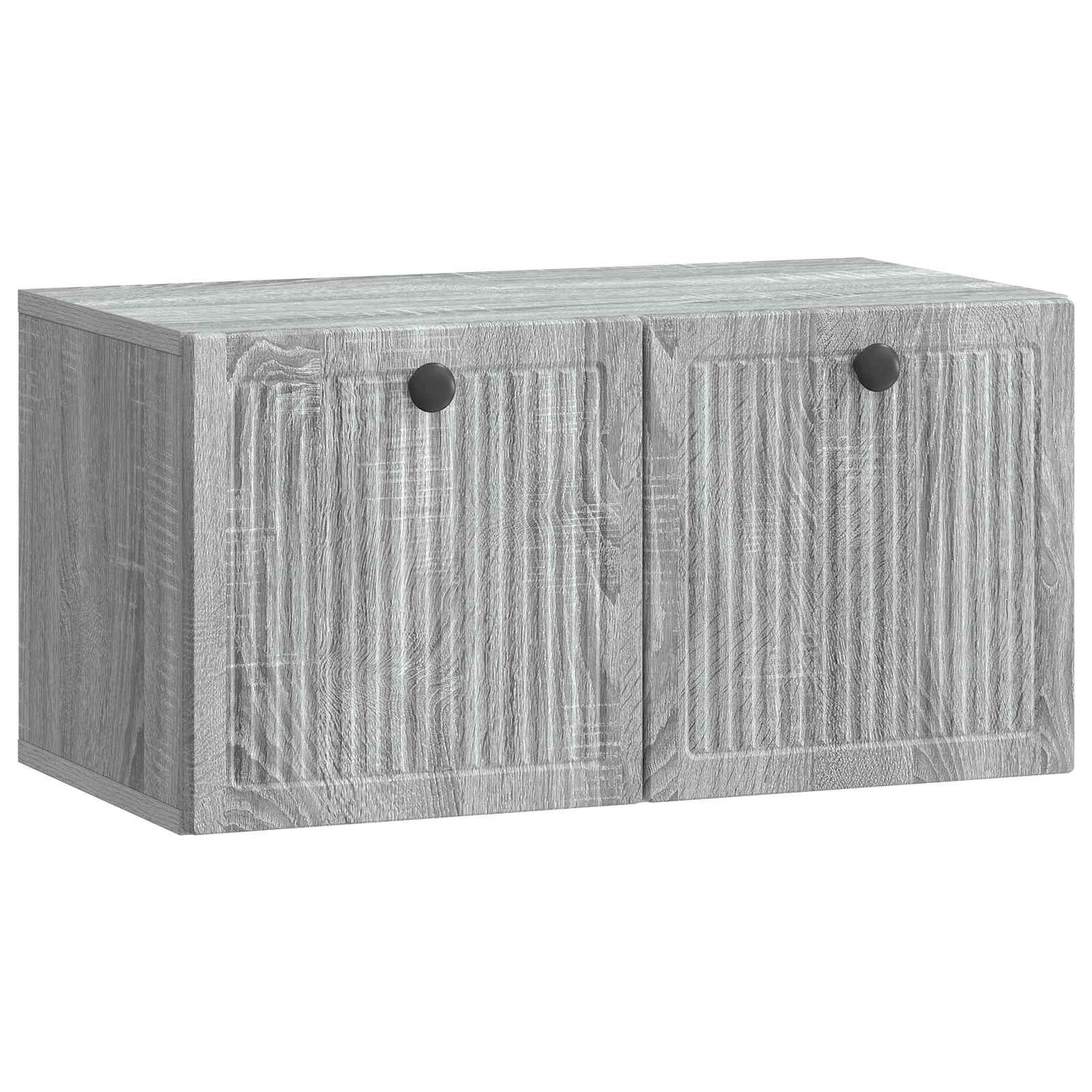 vidaXL Wall-Mounted TV Cabinet Grey Sonoma 59.5 x 31 x 30 cm