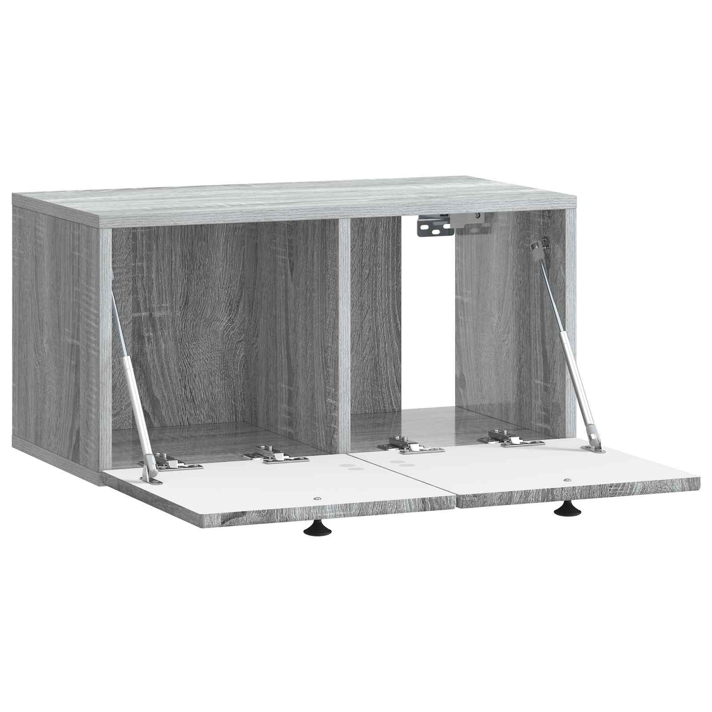vidaXL Wall-Mounted TV Cabinet Grey Sonoma 59.5 x 31 x 30 cm