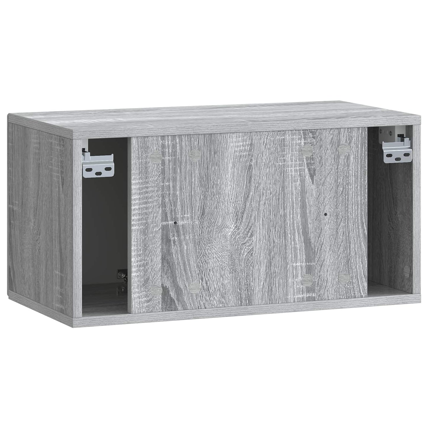 vidaXL Wall-Mounted TV Cabinet Grey Sonoma 59.5 x 31 x 30 cm