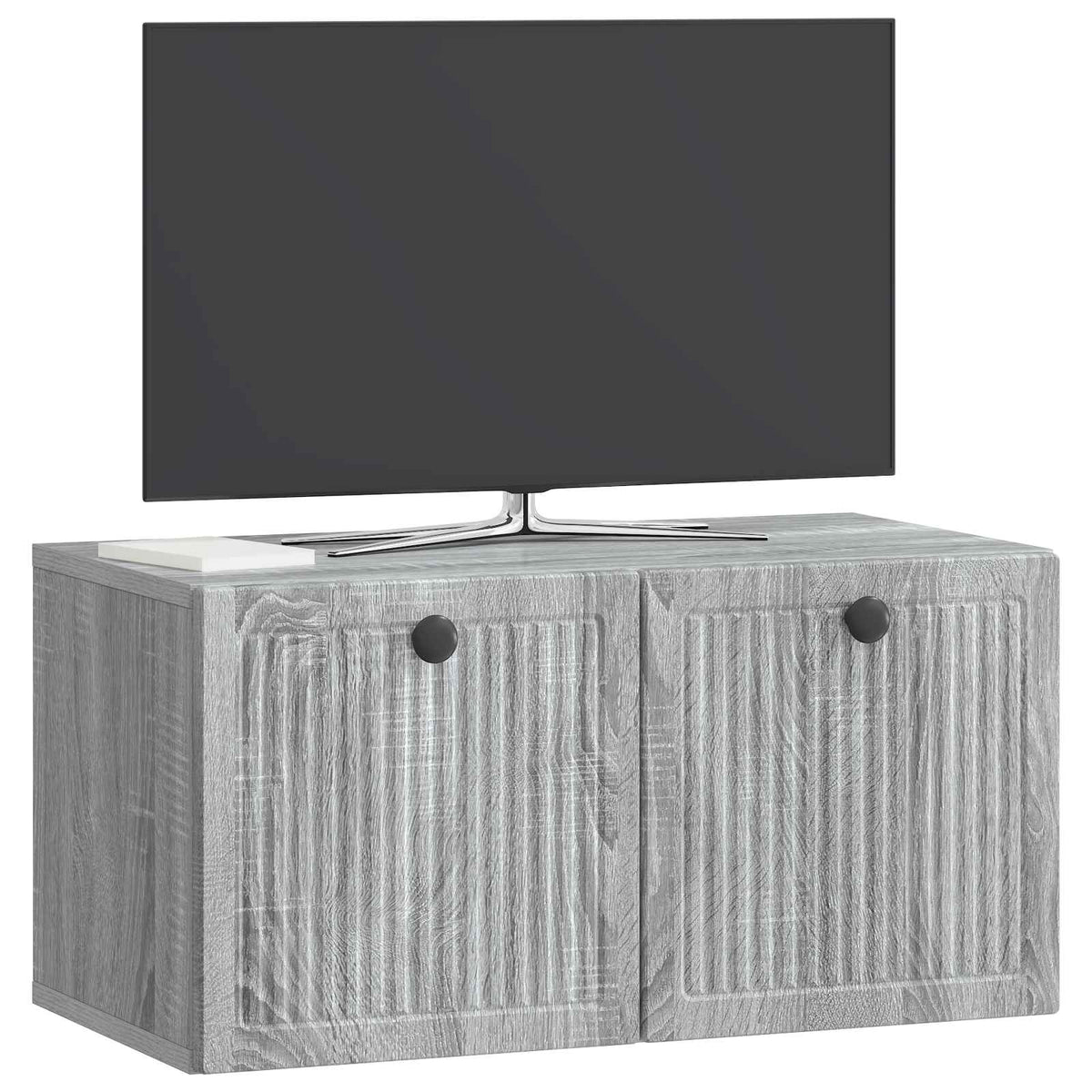 vidaXL Wall-Mounted TV Cabinet Grey Sonoma 59.5 x 31 x 30 cm