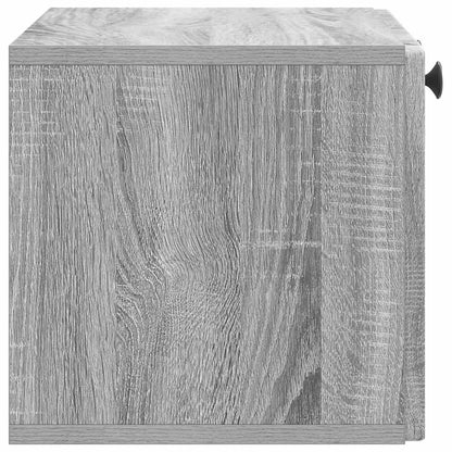 vidaXL Wall-Mounted TV Cabinet Grey Sonoma 59.5 x 31 x 30 cm