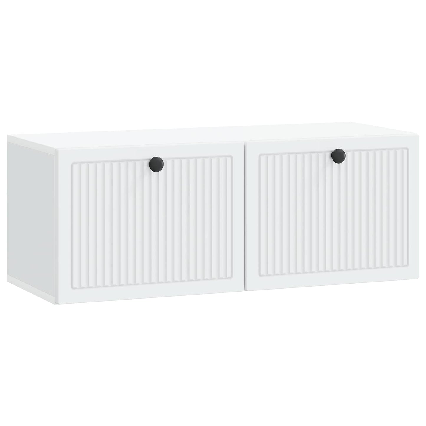 vidaXL Wall-Mounted TV Cabinet White 78.5 x 31 x 30 cm Engineered Wood
