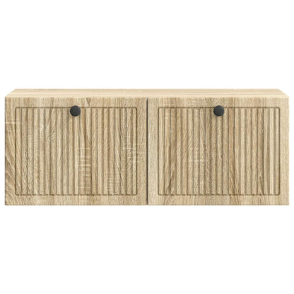 vidaXL Wall-Mounted TV Cabinet Sonoma Oak 78.5 x 31 x 30 cm