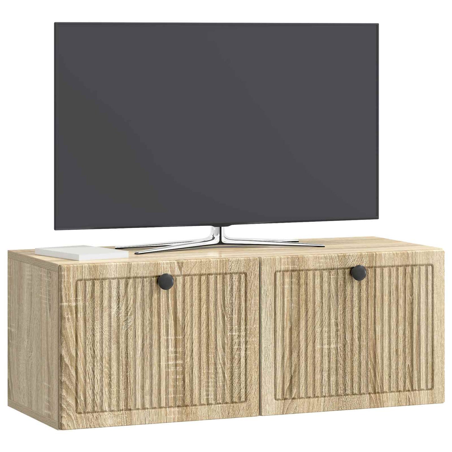 vidaXL Wall-Mounted TV Cabinet Sonoma Oak 78.5 x 31 x 30 cm