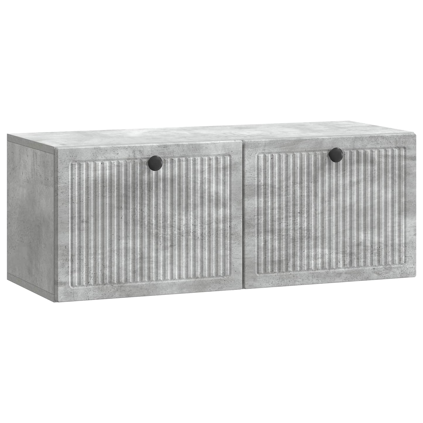 vidaXL Wall-Mounted TV Cabinet Concrete Grey 78.5 x 31 x 30 cm