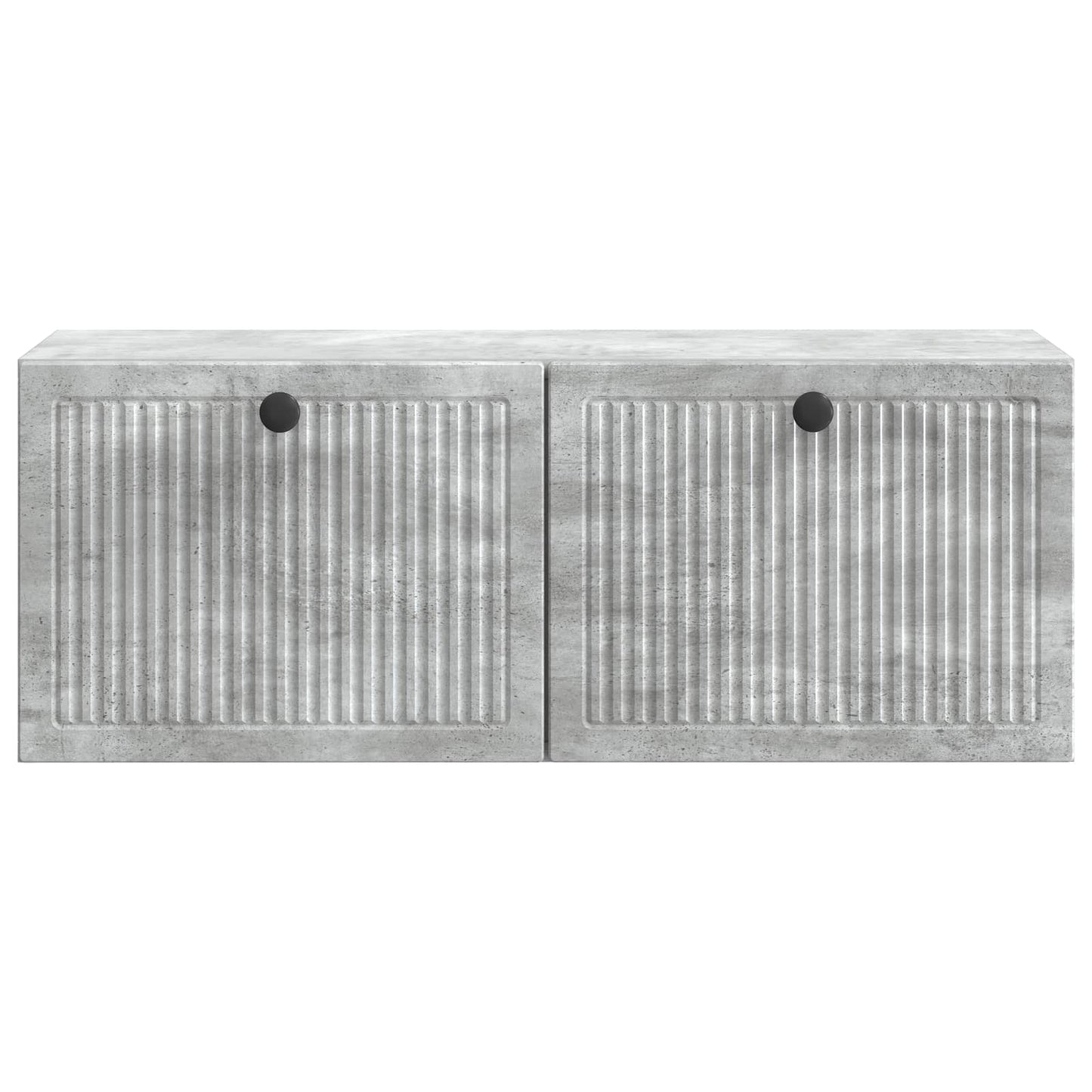vidaXL Wall-Mounted TV Cabinet Concrete Grey 78.5 x 31 x 30 cm