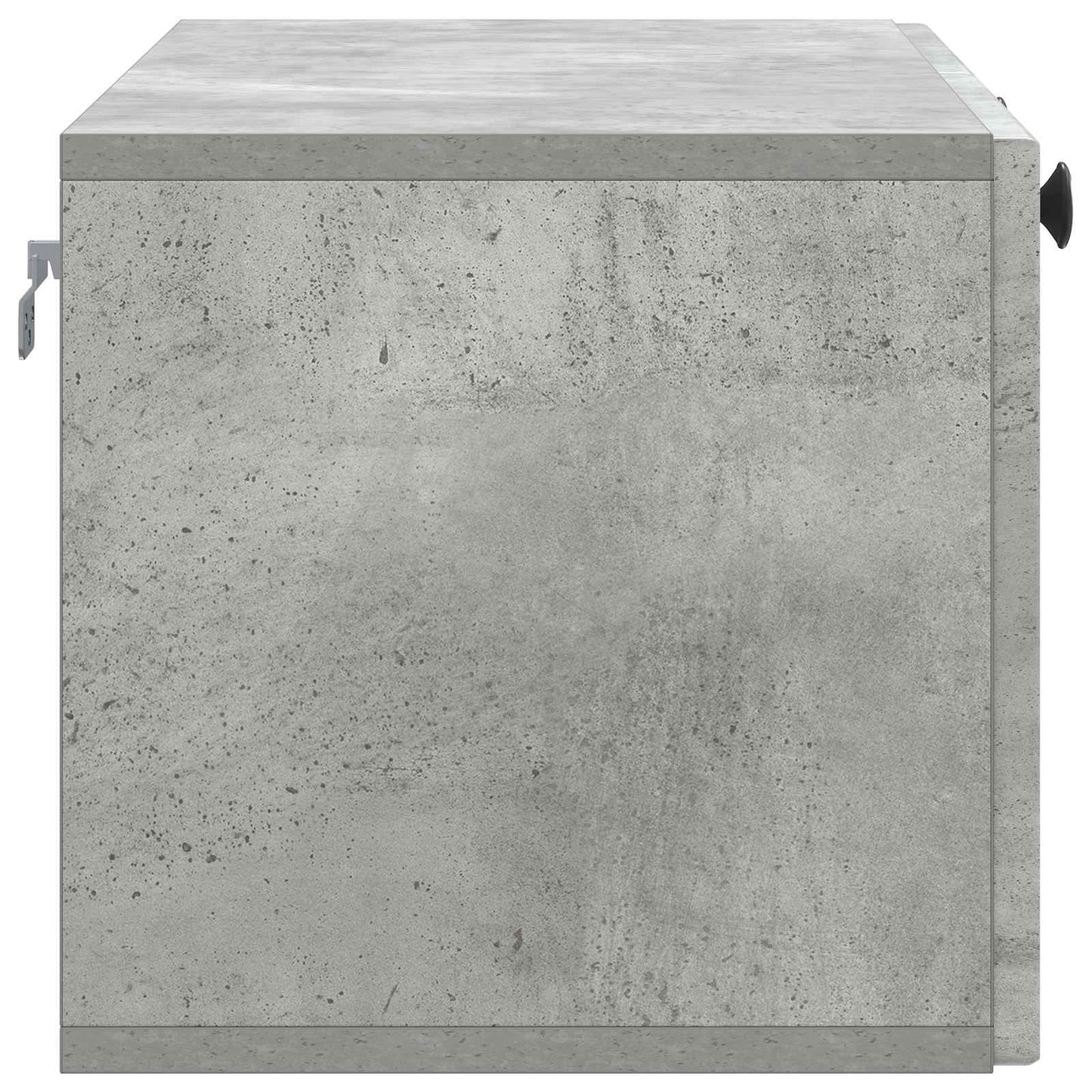 vidaXL Wall-Mounted TV Cabinet Concrete Grey 78.5 x 31 x 30 cm