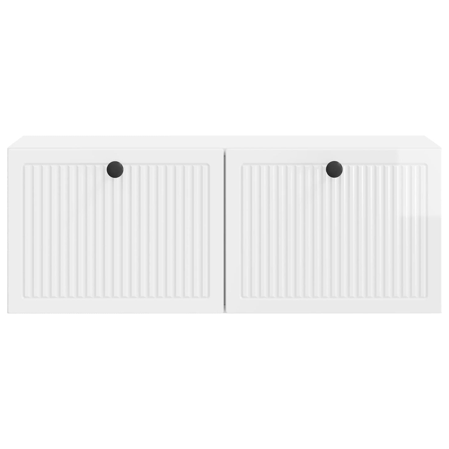 vidaXL Wall-Mounted TV Cabinet High Gloss White 78.5 x 31 x 30 cm
