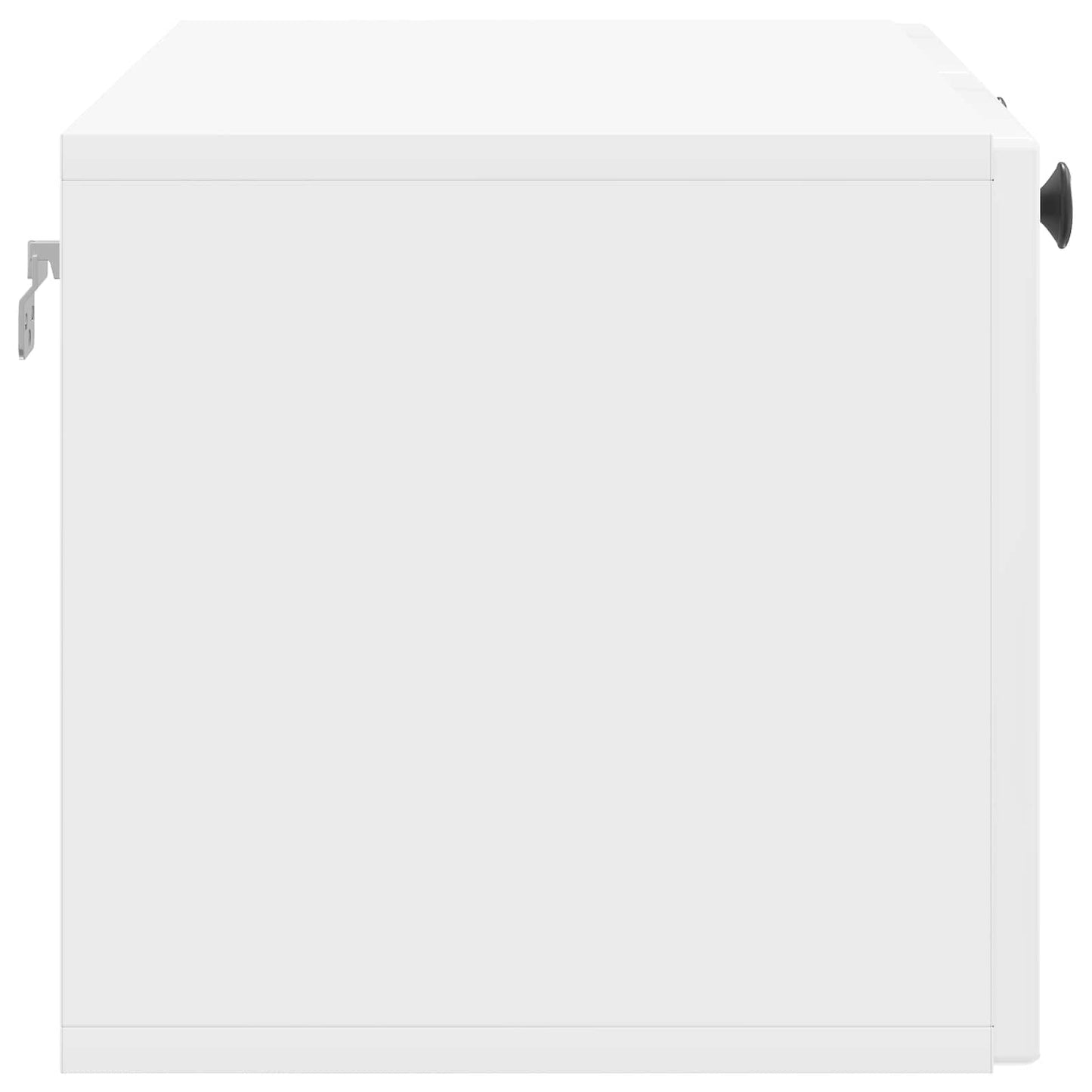 vidaXL Wall-Mounted TV Cabinet High Gloss White 78.5 x 31 x 30 cm