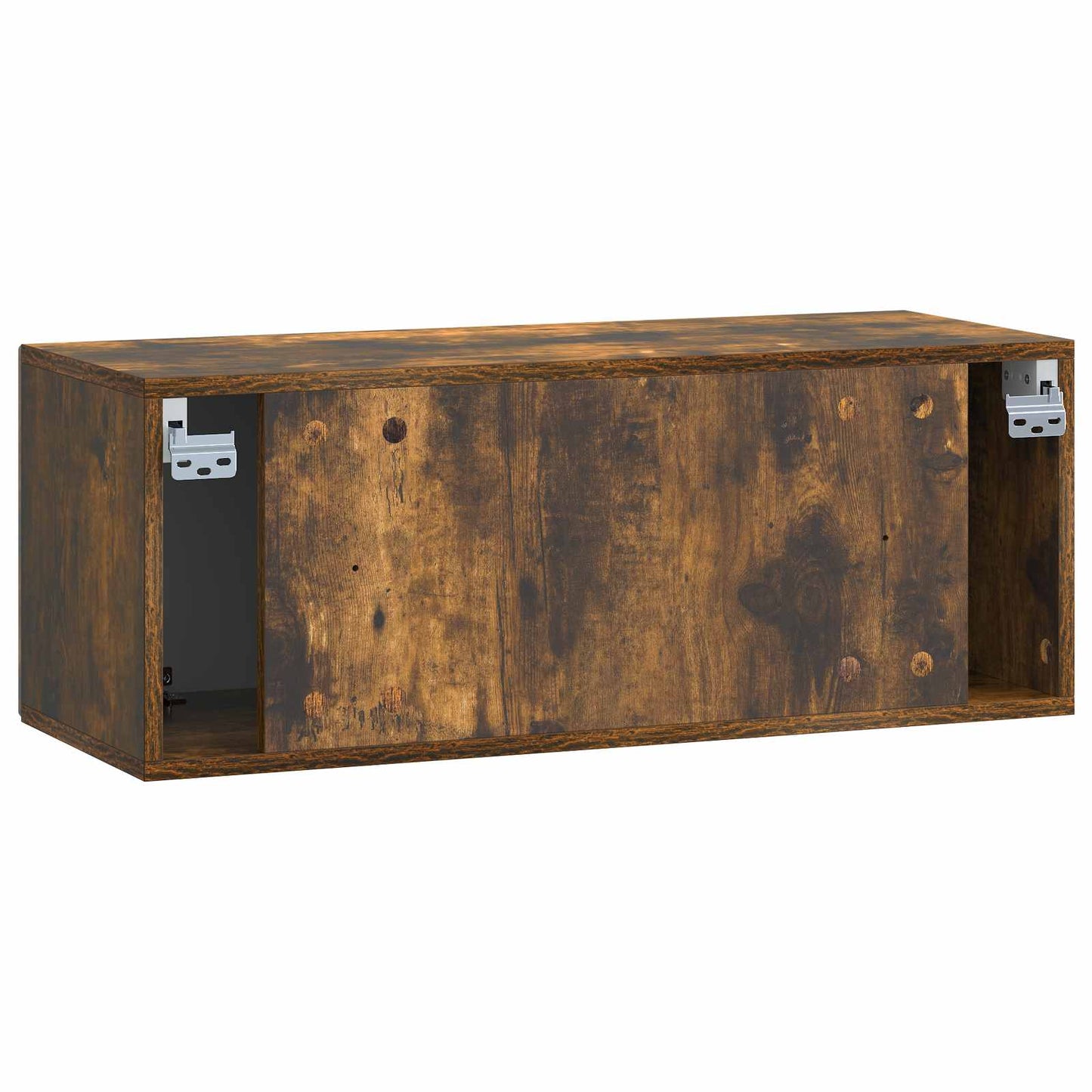 vidaXL Wall-Mounted TV Cabinet Smoked Oak 78.5 x 31 x 30 cm