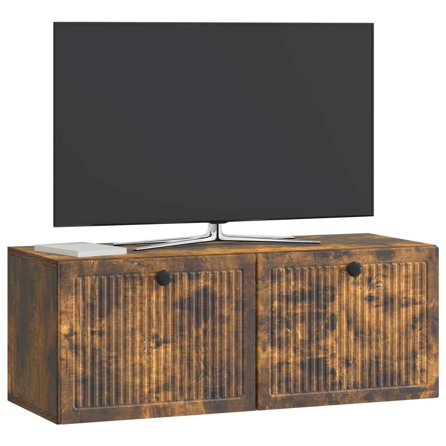 vidaXL Wall-Mounted TV Cabinet Smoked Oak 78.5 x 31 x 30 cm