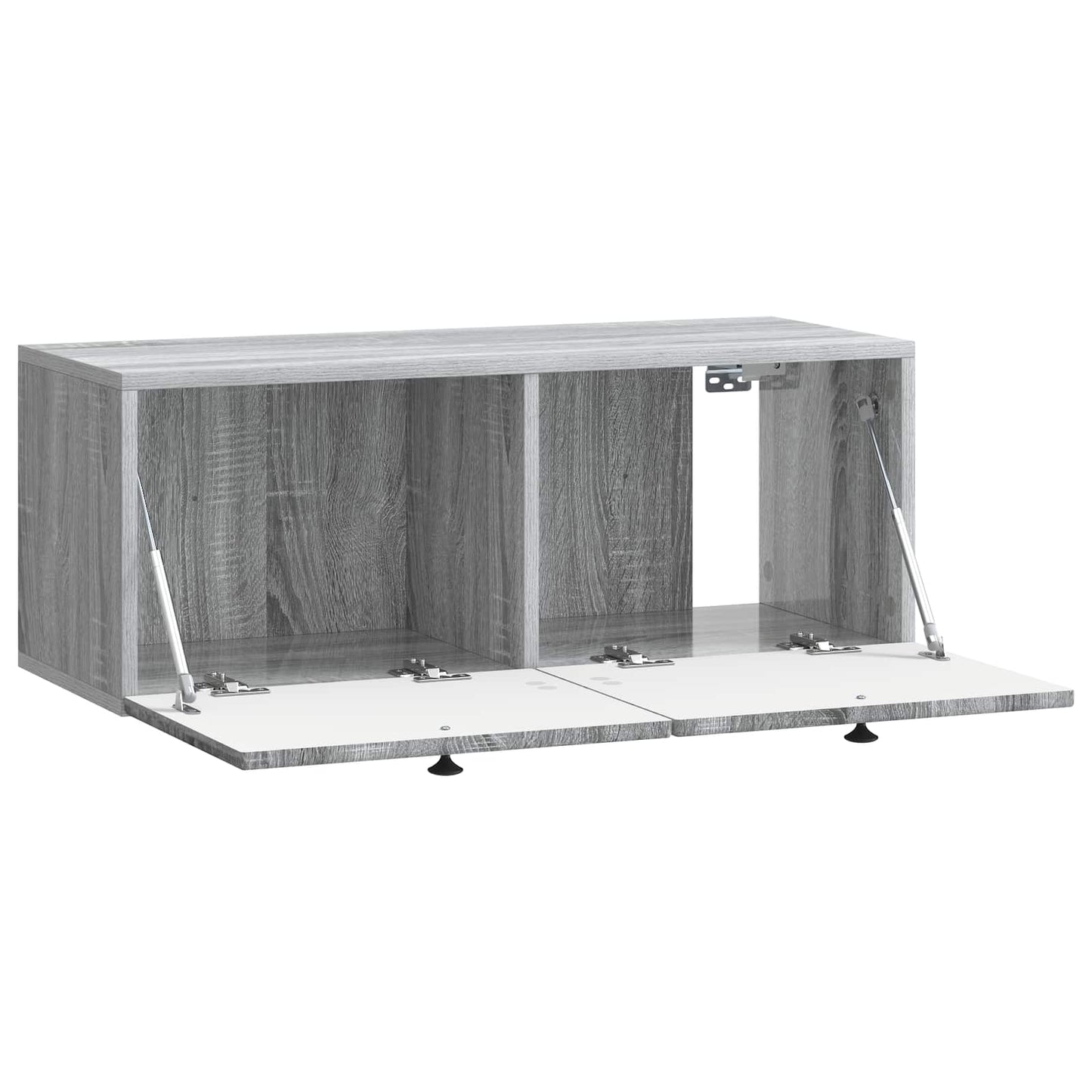 vidaXL Wall-Mounted TV Cabinet Grey Sonoma 78.5 x 31 x 30 cm