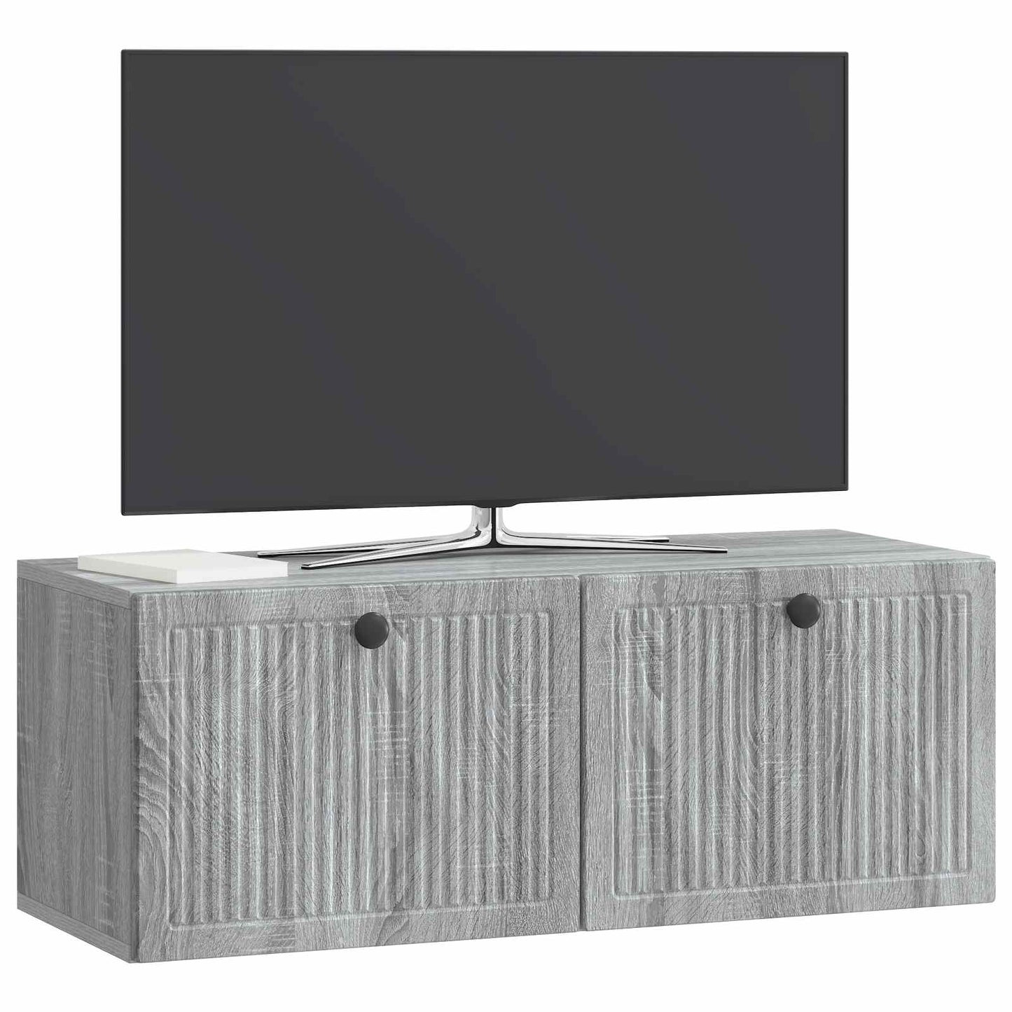 vidaXL Wall-Mounted TV Cabinet Grey Sonoma 78.5 x 31 x 30 cm