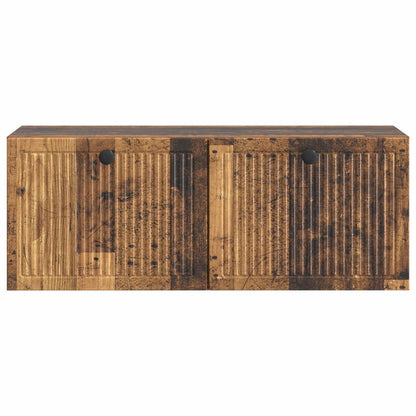 vidaXL Wall-Mounted TV Cabinet Wall-mounted Old Wood 78.5 x 31 x 30 cm