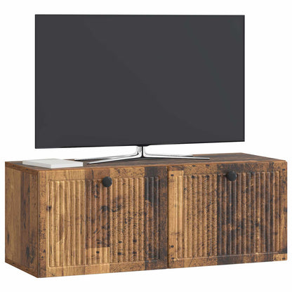 vidaXL Wall-Mounted TV Cabinet Wall-mounted Old Wood 78.5 x 31 x 30 cm