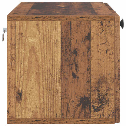 vidaXL Wall-Mounted TV Cabinet Wall-mounted Old Wood 78.5 x 31 x 30 cm