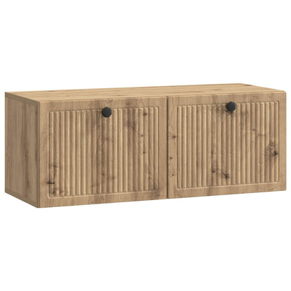 vidaXL Wall-Mounted TV Cabinet 78.5 x 31 x 30 cm Artisan Oak