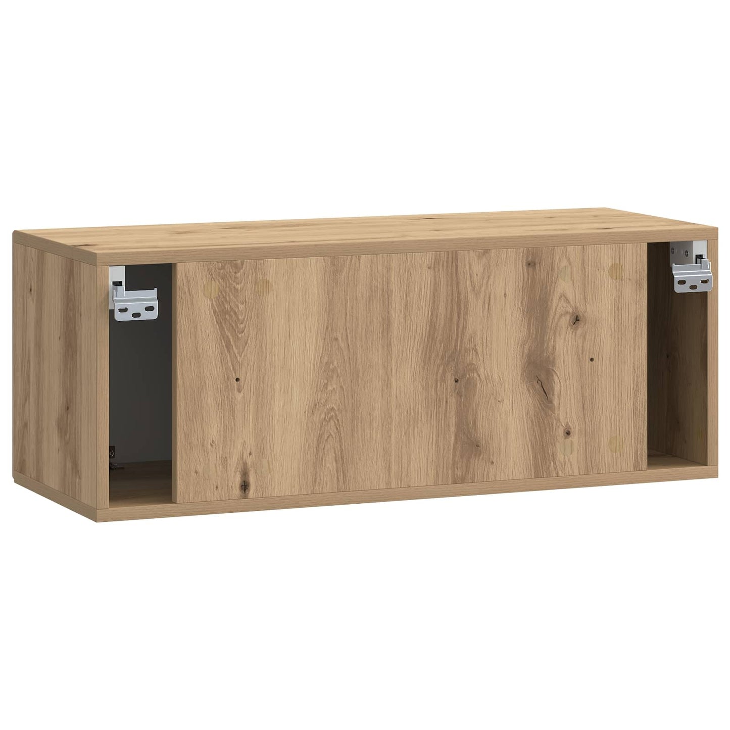 vidaXL Wall-Mounted TV Cabinet 78.5 x 31 x 30 cm Artisan Oak