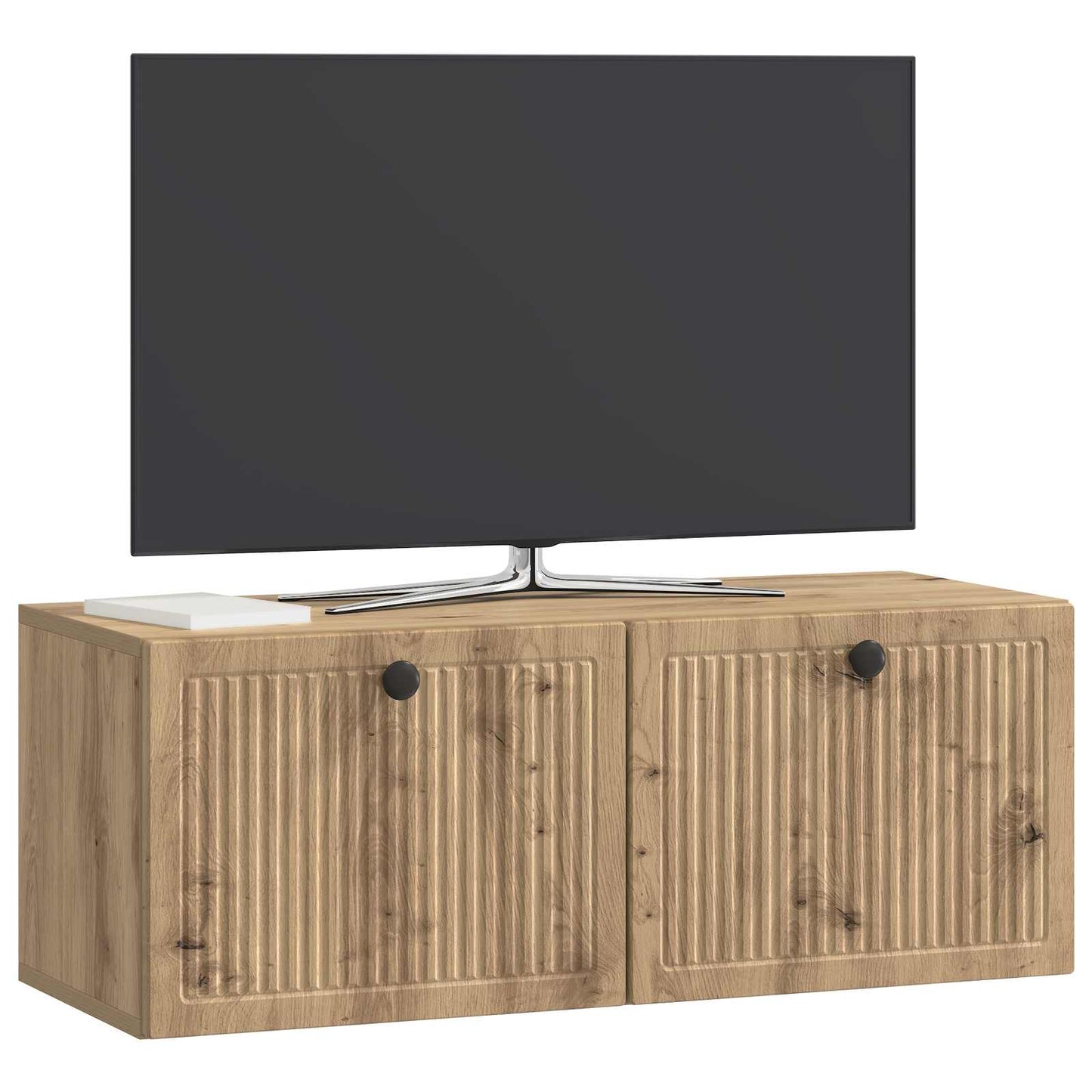 vidaXL Wall-Mounted TV Cabinet 78.5 x 31 x 30 cm Artisan Oak
